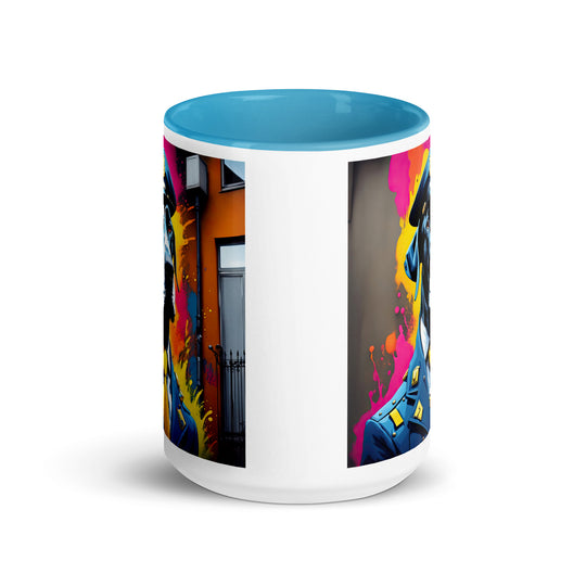 Great Dane- Mug with Color Inside v5