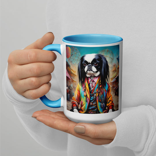 Mug with Color Inside-Japanese Chin