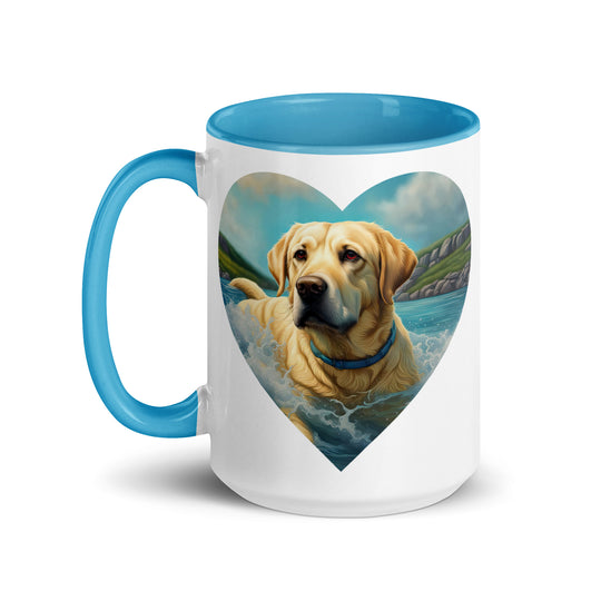 Mug with Color Inside-Labrador Retriever V21