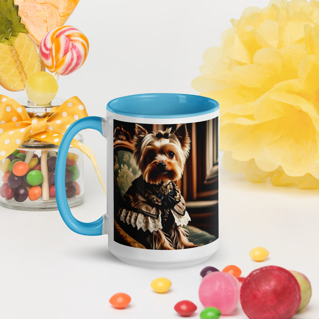 Yorkshire Terrier- Mug with Color Inside