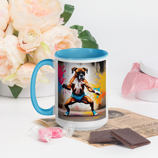 Boxer- Mug with Color Inside v3