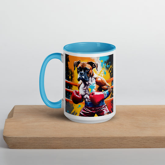 Boxer- Mug with Color Inside v4