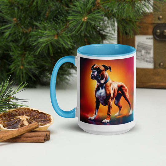 Boxer- Mug with Color Inside v5