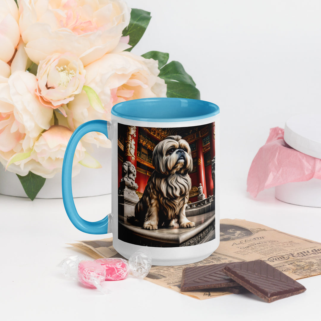 Shih Tzu- Mug with Color Inside v5