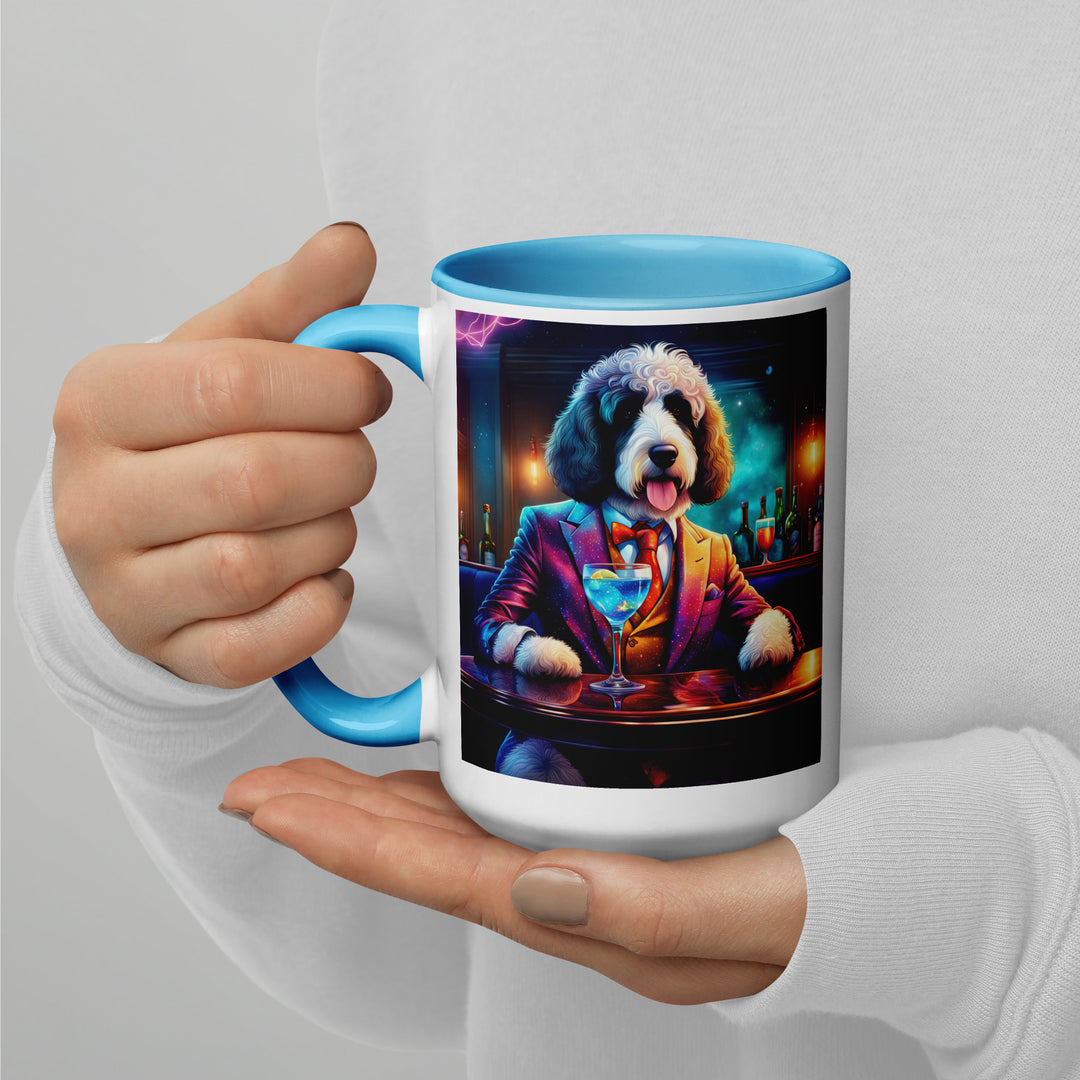 Bernedoodle General- Mug with Color Inside v3