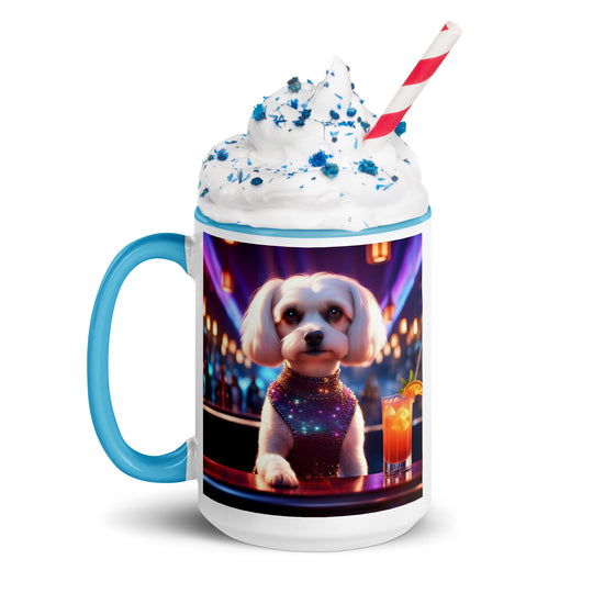 Cavachon- Mug with Color Inside v4