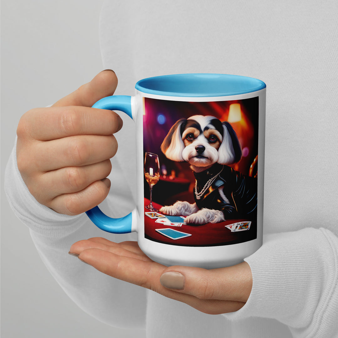 Cavachon- Mug with Color Inside v5