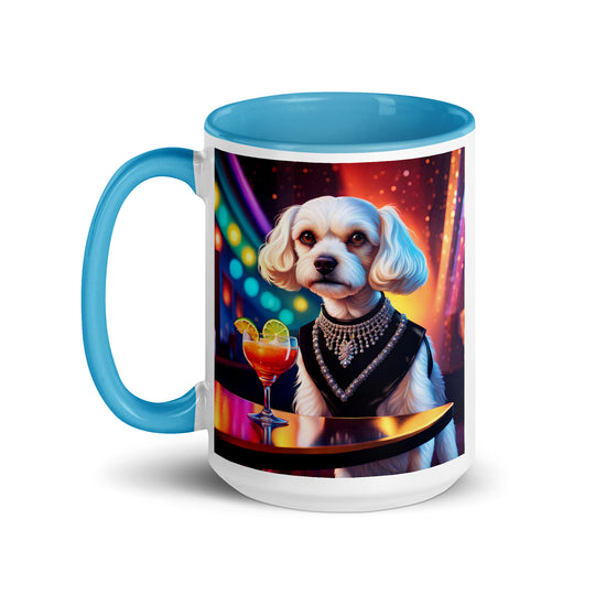 Cavachon- Mug with Color Inside v6