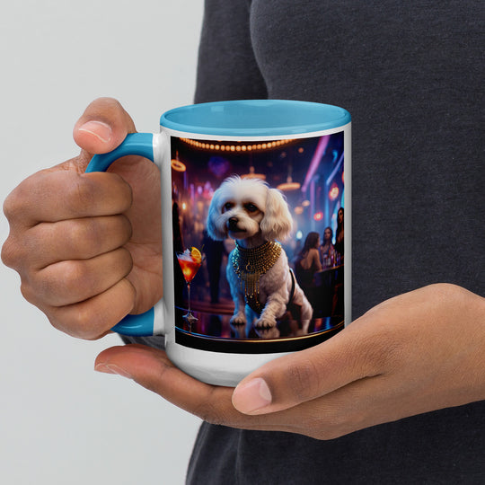 Cavachon- Mug with Color Inside v9