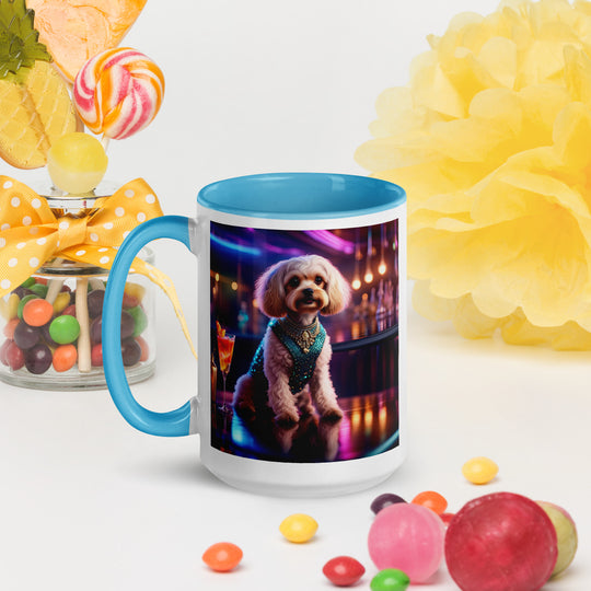 Cavapoo General- Mug with Color Inside v2