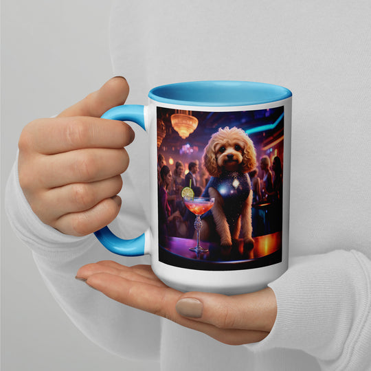 Cavapoo General- Mug with Color Inside v11`