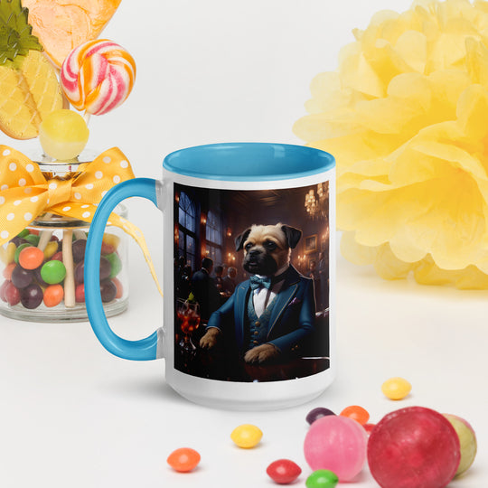 Cavapoo General- Mug with Color Inside v16