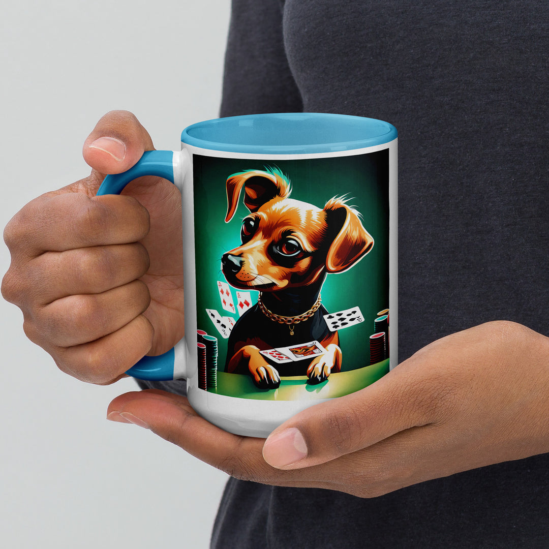 Chiweenie General- Mug with Color Inside v2