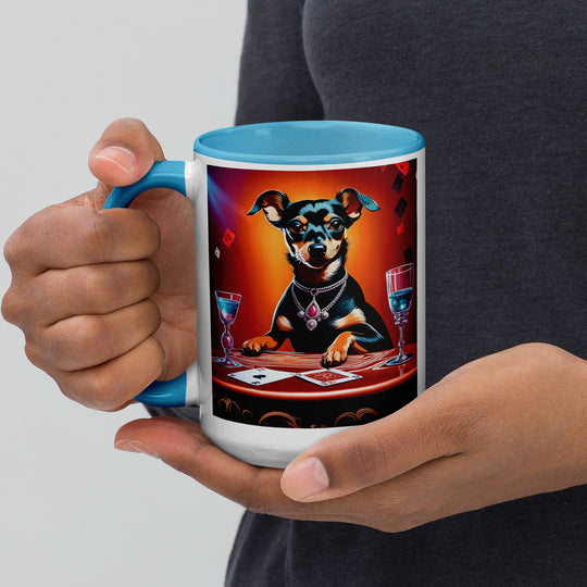 Chiweenie General- Mug with Color Inside v4