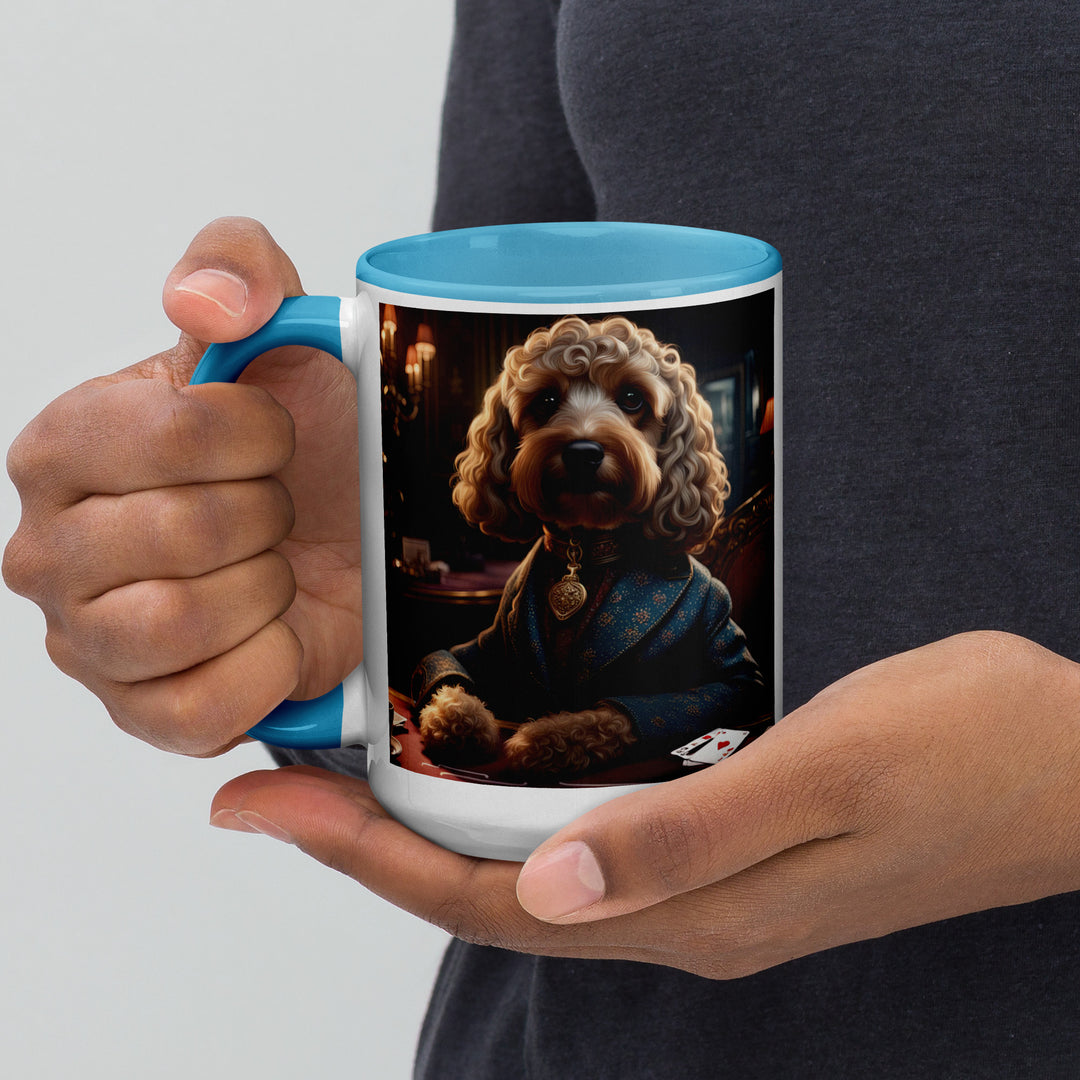 Cockapoo General- Mug with Color Inside v4