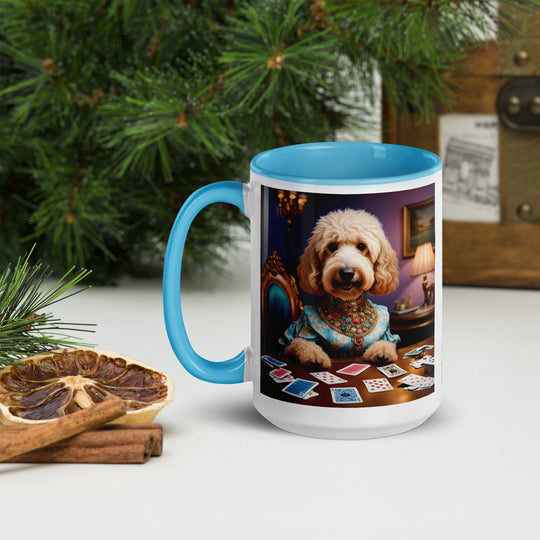 Goldendoodle- Mug with Color Inside v3