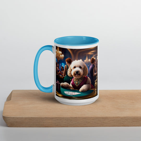 Goldendoodle- Mug with Color Inside v20