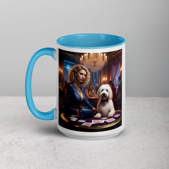 Goldendoodle- Mug with Color Inside v22