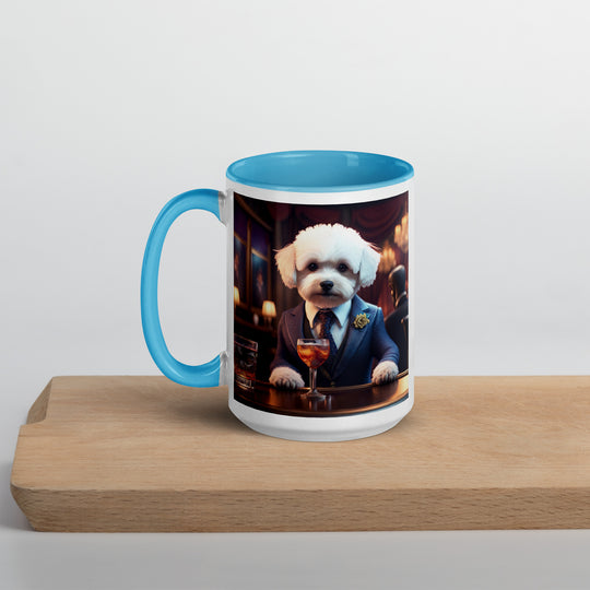 Maltipoo General- Mug with Color Inside v8