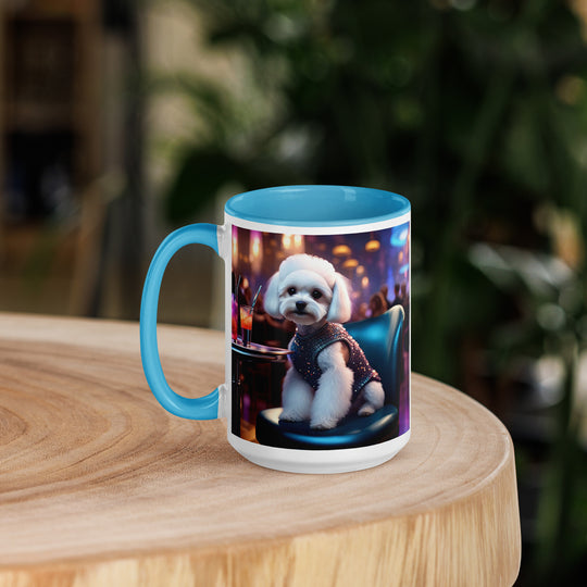 Maltipoo General- Mug with Color Inside v12