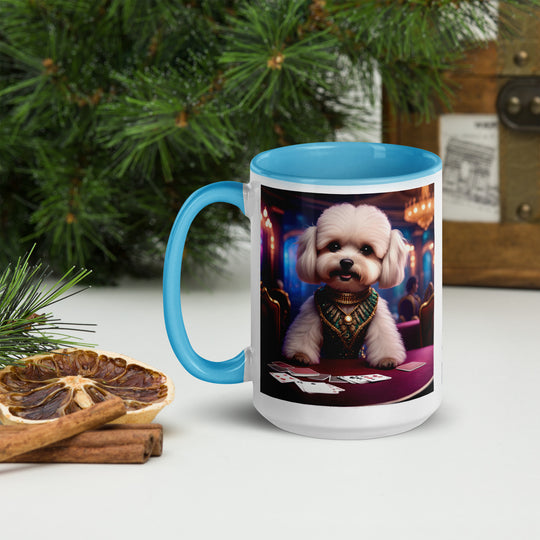 Maltipoo General- Mug with Color Inside v13