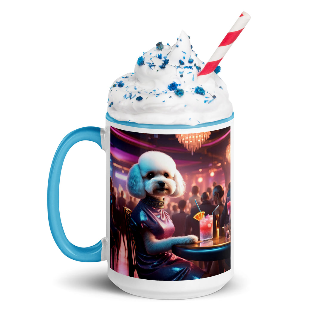 Maltipoo General- Mug with Color Inside v10