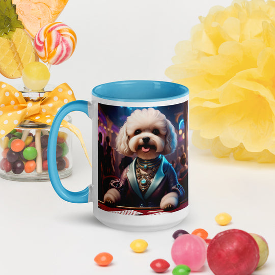 Maltipoo General- Mug with Color Inside v15