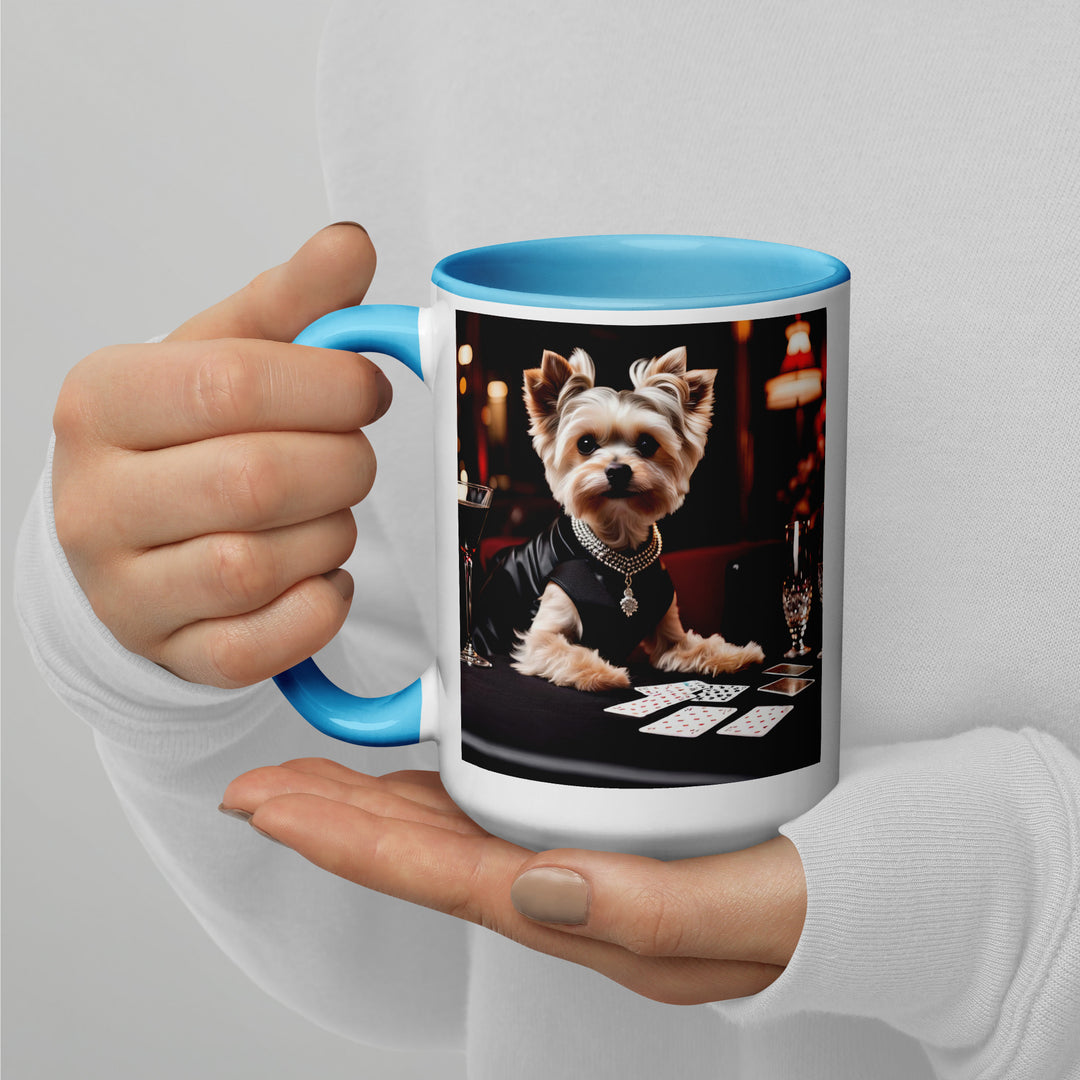 Morkie General- Mug with Color Inside v4