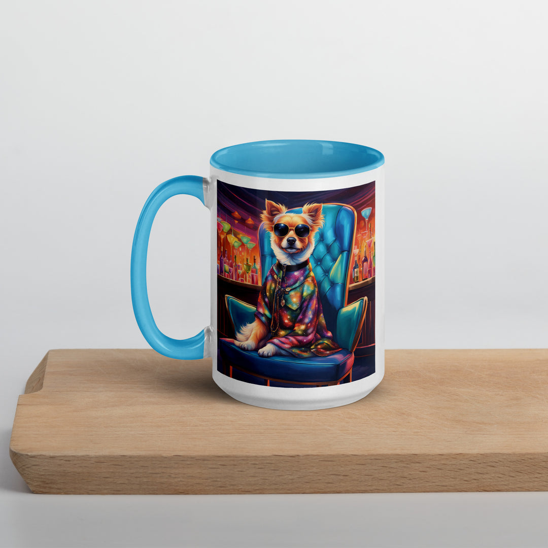 Pekapoo General- Mug with Color Inside v7