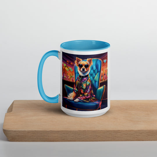 Pekapoo General- Mug with Color Inside v7