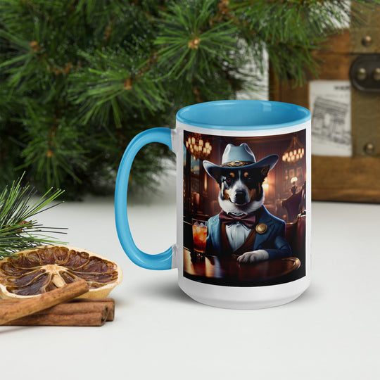 Texas Heeler General- Mug with Color Inside v2