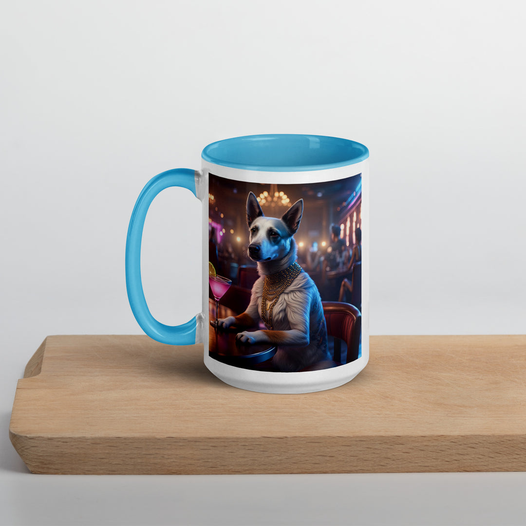 Texas Heeler General- Mug with Color Inside v5