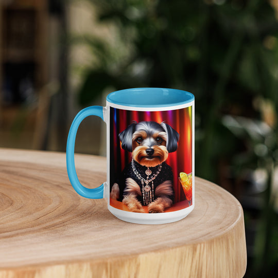 Yorkipoo General- Mug with Color Inside v2