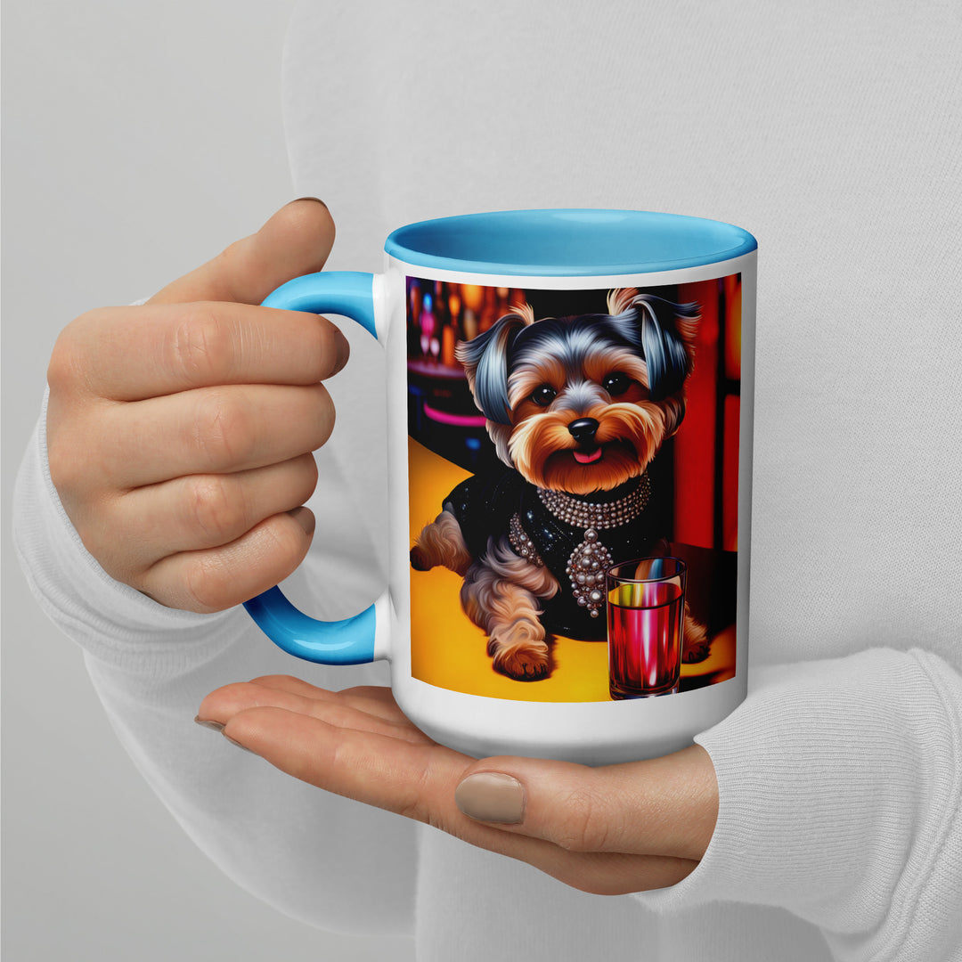 Yorkipoo General- Mug with Color Inside v3