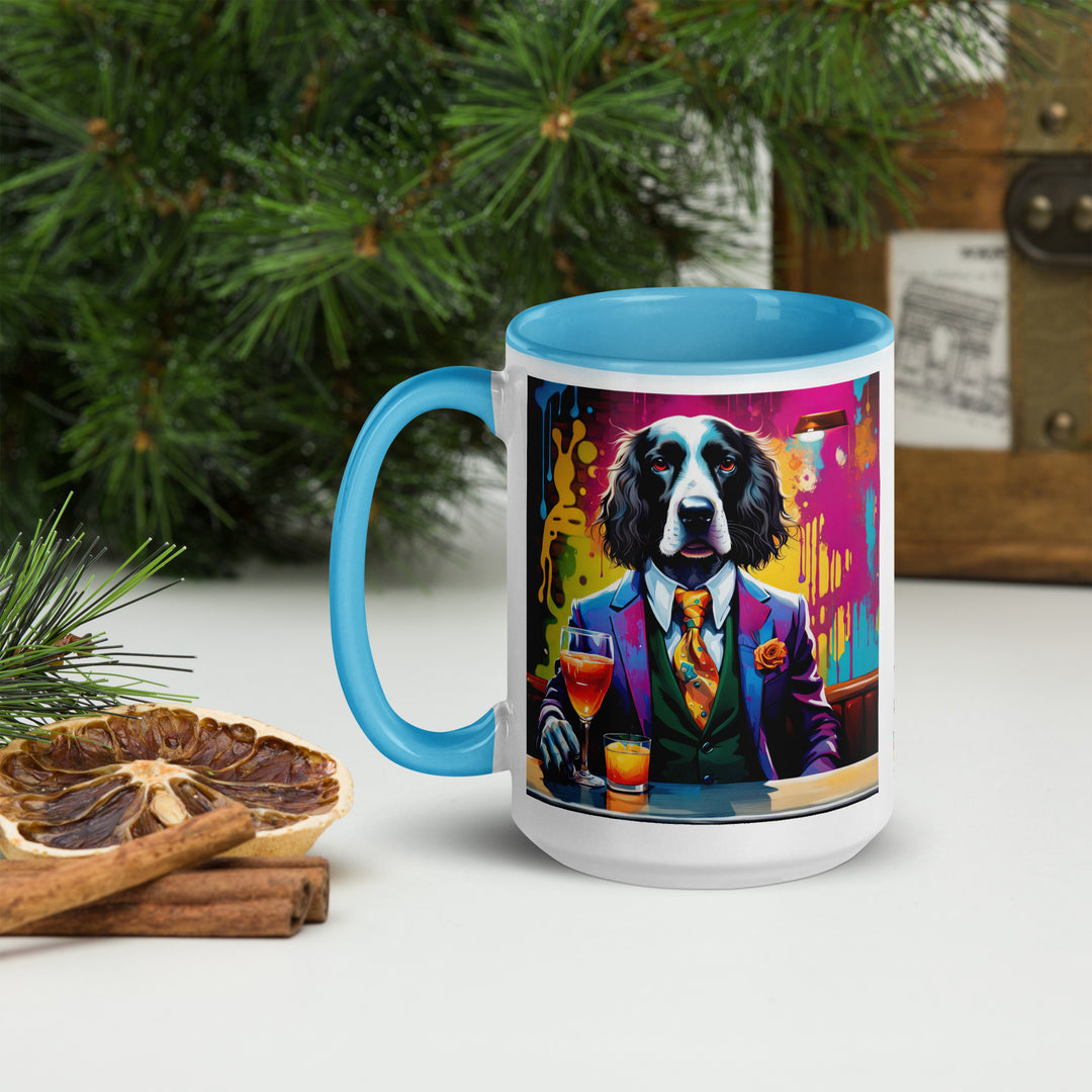 Sprocker Spaniel General- Mug with Color Inside v13