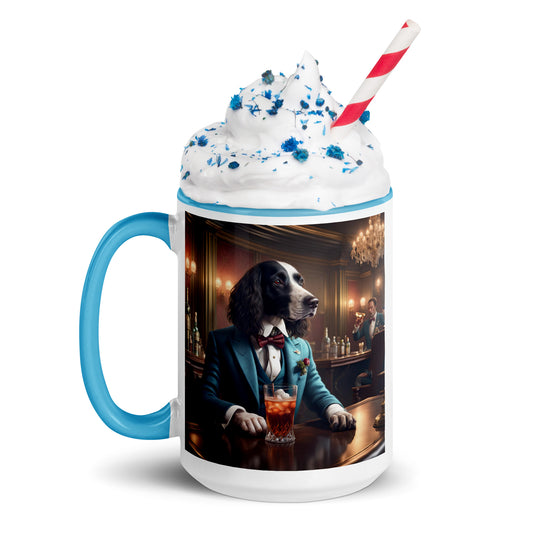 Sprocker Spaniel General- Mug with Color Inside v15