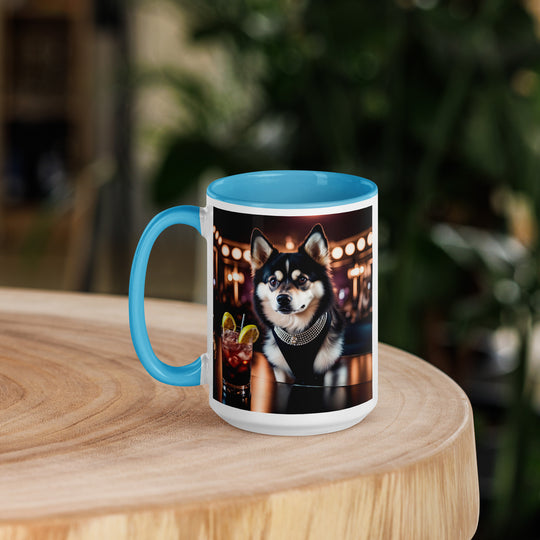 Pomsky General- Mug with Color Inside v3