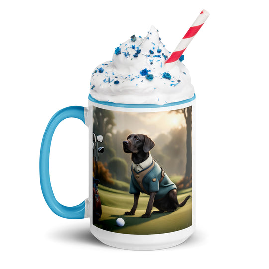 Springador Golfer- Mug with Color Inside v4