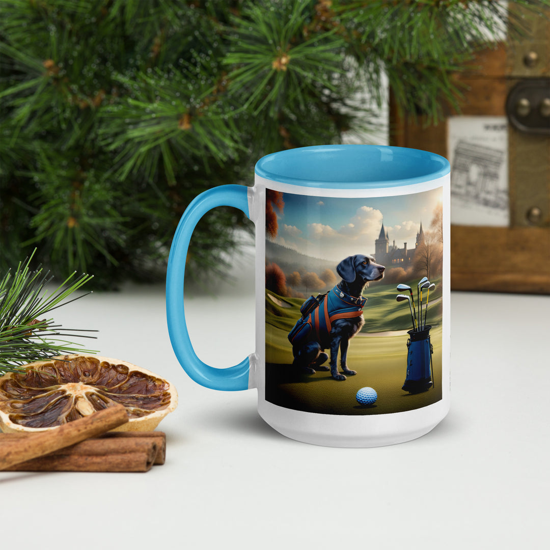 Springador Golfer- Mug with Color Inside v7