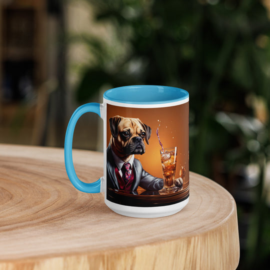 Puggle General- Mug with Color Inside v3