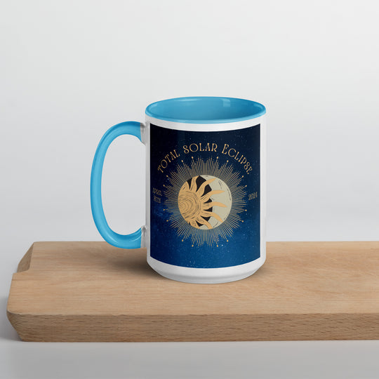 American Bulldog Eclipse- Mug with Color Inside