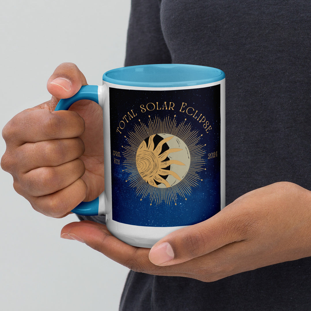 Great Dane Eclipse- Mug with Color Inside v2