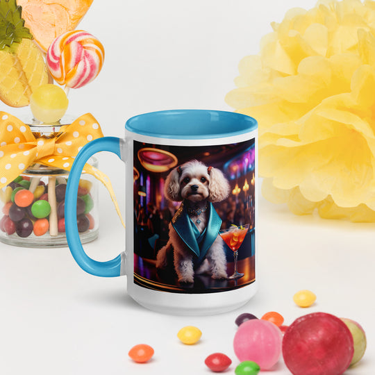 Cavapoo General- Mug with Color Inside v3