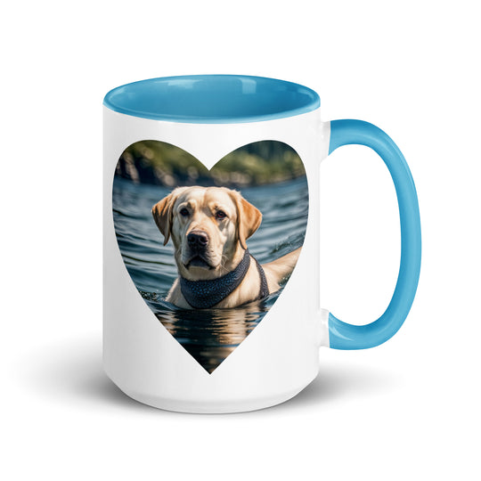 Mug with Color Inside-Labrador Retriever Labrador Retriever V22