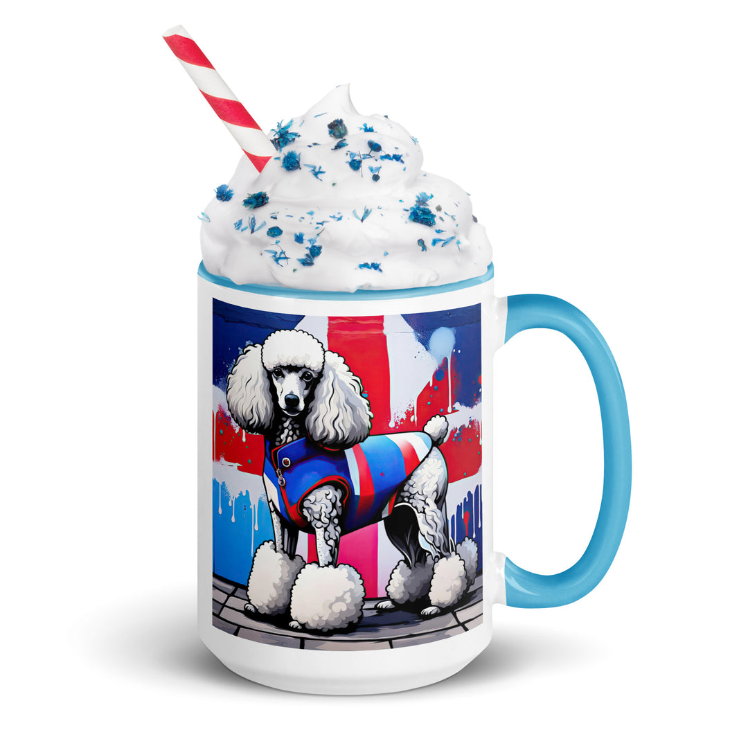 Poodle- Mug with Color Inside v2