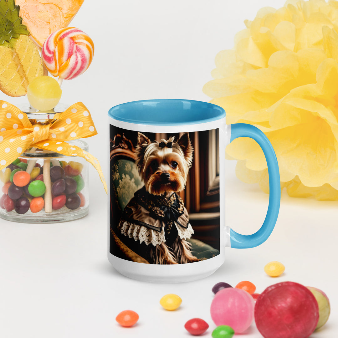 Yorkshire Terrier- Mug with Color Inside