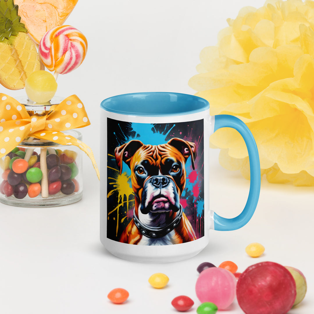 Boxer- Mug with Color Inside