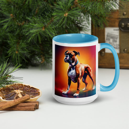 Boxer- Mug with Color Inside v5