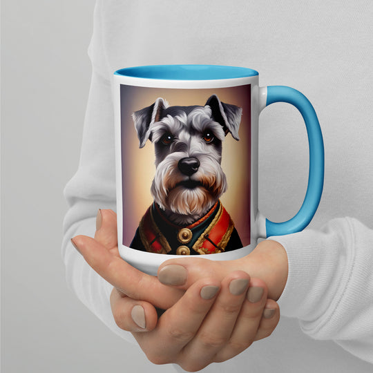 Miniature Schnauzer- Mug with Color Inside