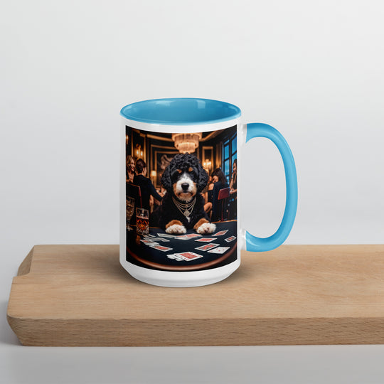 Bernedoodle General- Mug with Color Inside